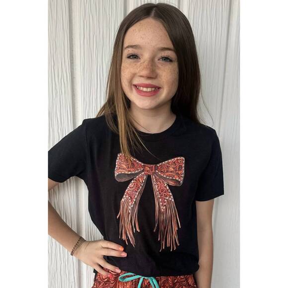 STERLING KREEK Other - NEW STERLING KREEK kid's just a girl tee in black